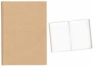 CODE 1476 BOOK NOTE Kraft cover (ecological), thickness 2 mm. CODE 1476 BOOK NOTE Kraft cover (ecological), thickness 2 mm.