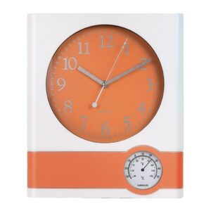 CODE 1880 WALL CLOCK WITH THERMOMETER CODE 1880 WALL CLOCK WITH THERMOMETER
