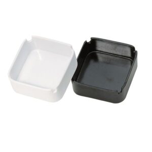 CODE 2100 SQUARE PLASTIC ASHTRAY