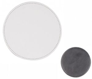 CODE 2174 PU Leather Round Mug Coaster (9.5cm) CODE 2174 PU Leather Round Mug Coaster (9.5cm)