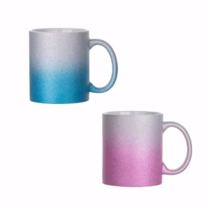CODE 2854 11oz/330ml Gradient Bottom Glitter Mug CODE 2854 11oz/330ml Gradient Bottom Glitter Mug