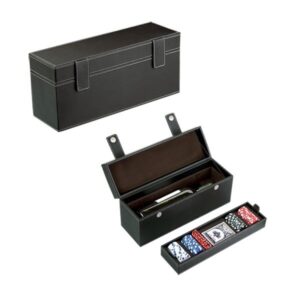 CODE 410 WINE SET WITH PLAYING CARDS & CHIPS CODE 410 WINE SET WITH PLAYING CARDS & CHIPS