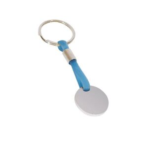 CODE 823 METALLIC KEY CHAIN WITH PU CORD CODE 823 METALLIC KEY CHAIN WITH PU CORD