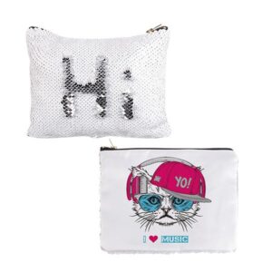 MAKEUP BAG-PENCIL CASE Size 20,5X16,5 cm Printing area 18Χ14 cm
