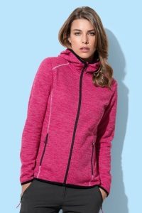 ST5960 STEDMAN RECYCLED FLEECE JACKET HERO Hooded Fleece jacket for women ST5960 STEDMAN RECYCLED FLEECE JACKET HERO Hooded Fleece jacket for women
