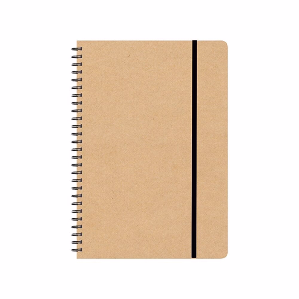 CODE 1477 SPIRAL NOTEBOOKKraft cover (ecological) 400gr.