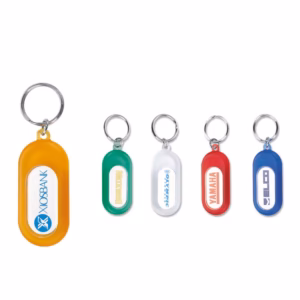 CODE 997 OVAL SHAPED KEY CHAIN
